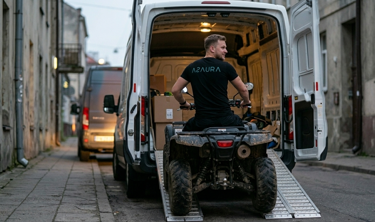 ASAURA — ATV loading into van